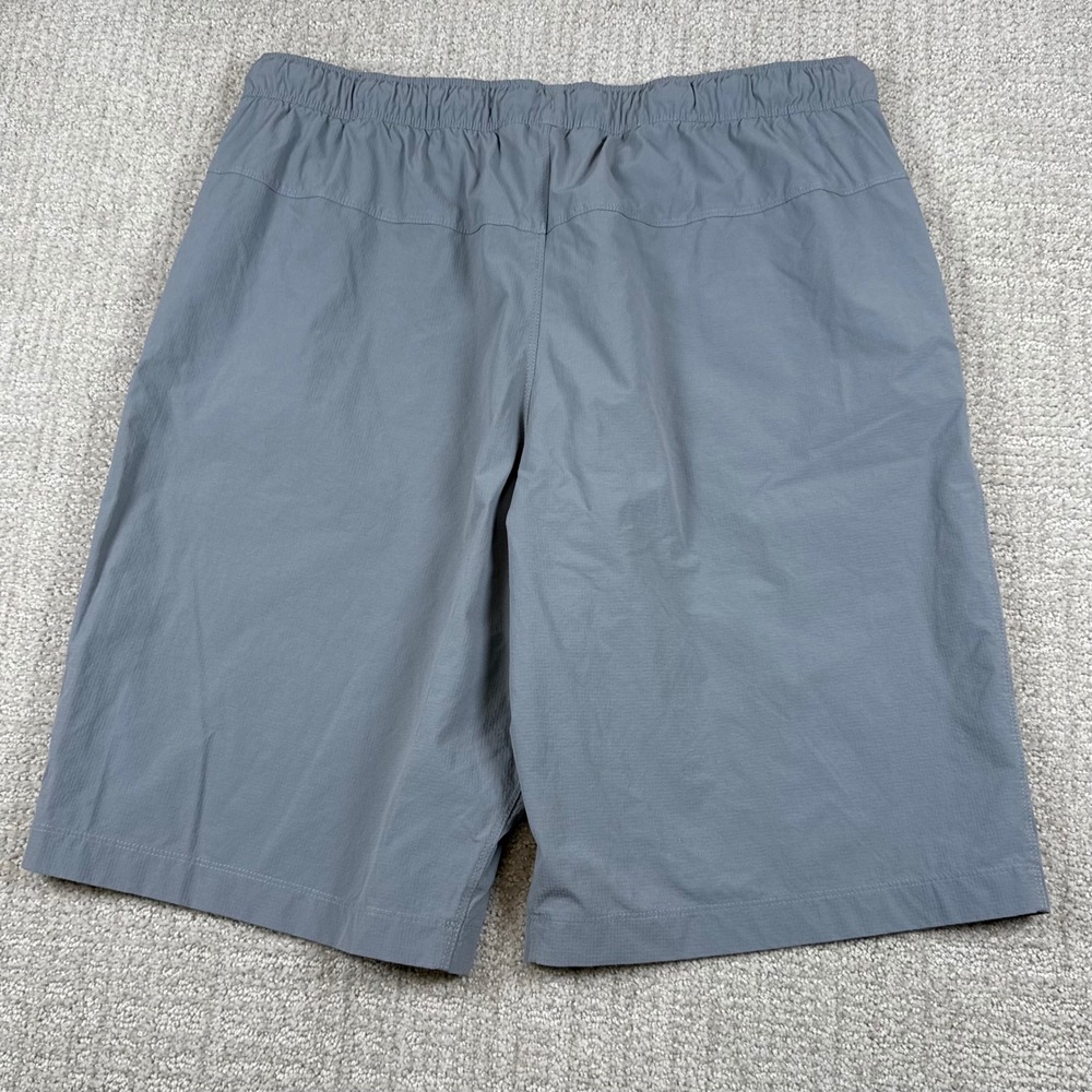 The North Face Men Large Bardenas 11" Gray FlashDry Summit Stretch Hiking Shorts - Picture 2 of 8